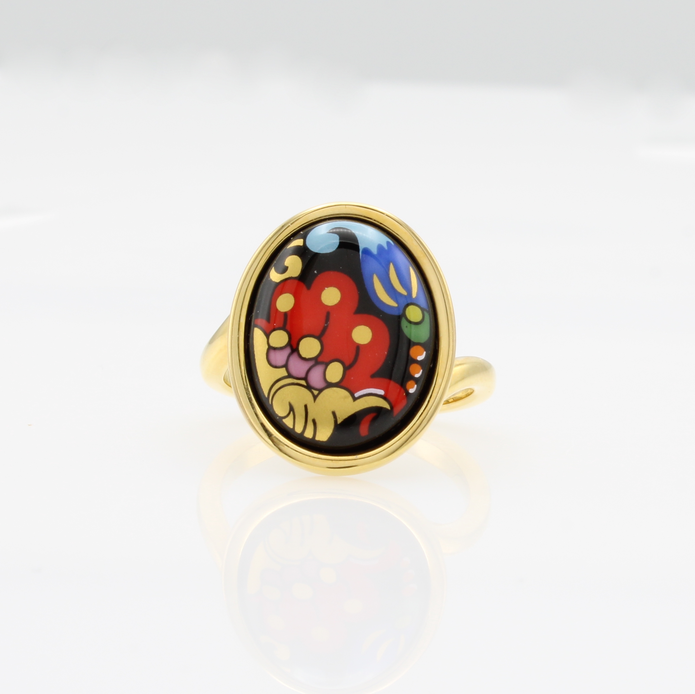 Image 27131387 - Frey Wille Ring Waterdrop, Messing verg., ´Folkloric Masterpiece - Country Wedding´, RW ...