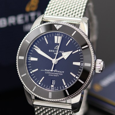 27131373a - BREITLING Superocean Heritage Chronometer ungetragene Herrenarmbanduhr Referenz AB2030, ...