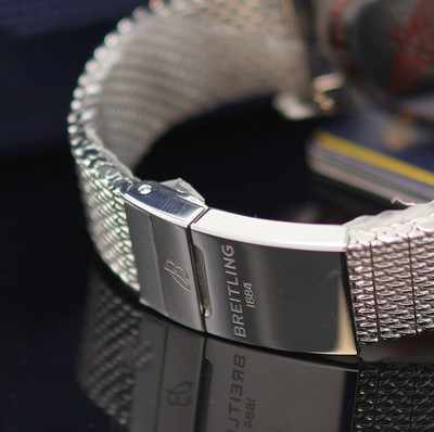 27131373b - BREITLING Superocean Heritage Chronometer ungetragene Herrenarmbanduhr Referenz AB2030, ...