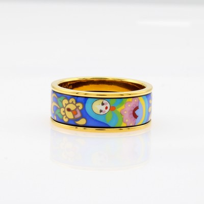 Image Frey Wille Ring Miss, Metall verg., ´Folkloric Masterpiece - My Matryoshka´, RW ca. 56, ...
