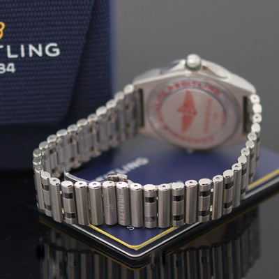 27131406c - BREITLING Chronomat GMT Chronometer ungetragene Herrenarmbanduhr Referenz A32398, ...