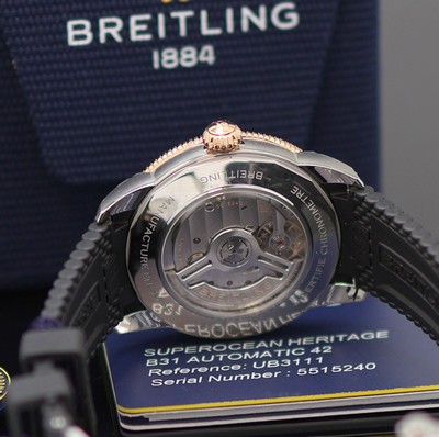27131415d - BREITLING Superocean Heritage B31 Chronometer nahezu neuwertige Herrenarmbanduhr Referenz ...