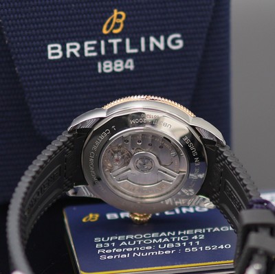 27131415e - BREITLING Superocean Heritage B31 Chronometer nahezu neuwertige Herrenarmbanduhr Referenz ...