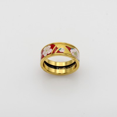 27131450a - Frey Wille Ring Miss, Metall verg., ´Hommage à Vincent van Gogh - L´amandier rouge ...