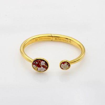 Image Frey Wille Armreif Spring, Metall verg., ´Hommage à Vincent van Gogh - L´amandier rouge ...