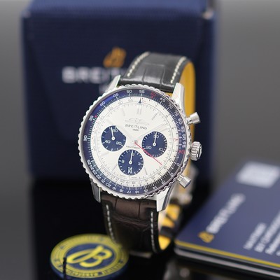 Image BREITLING Navitimer B01 Chronometer ungetragener Herrenchronograph Referenz AB0138, ...