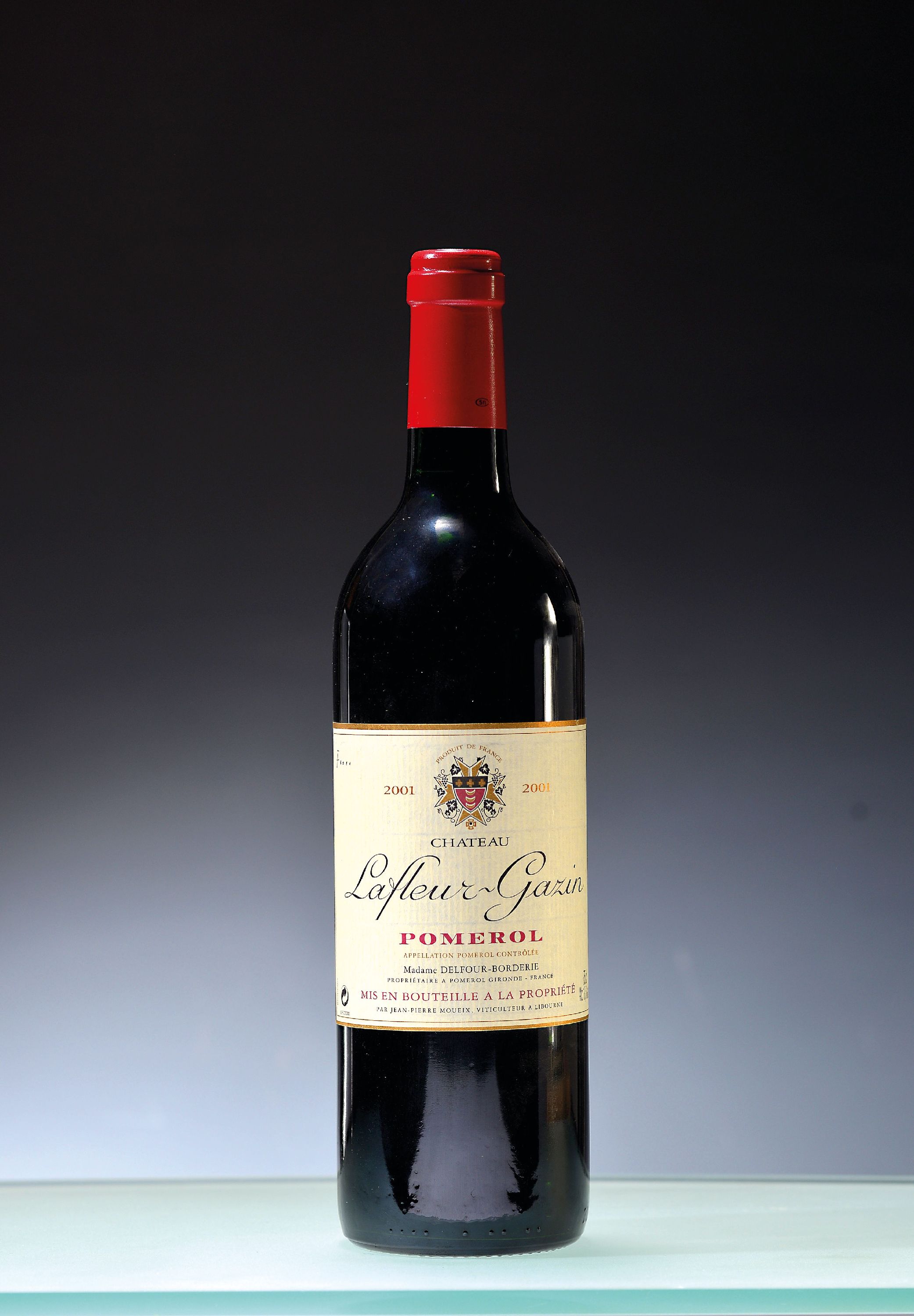 Image 27131600 - 2 Flaschen 2001 Chateau Lafleur-Gazin, Pomerol, ca. 75cl, 13,5%Vol., high fill