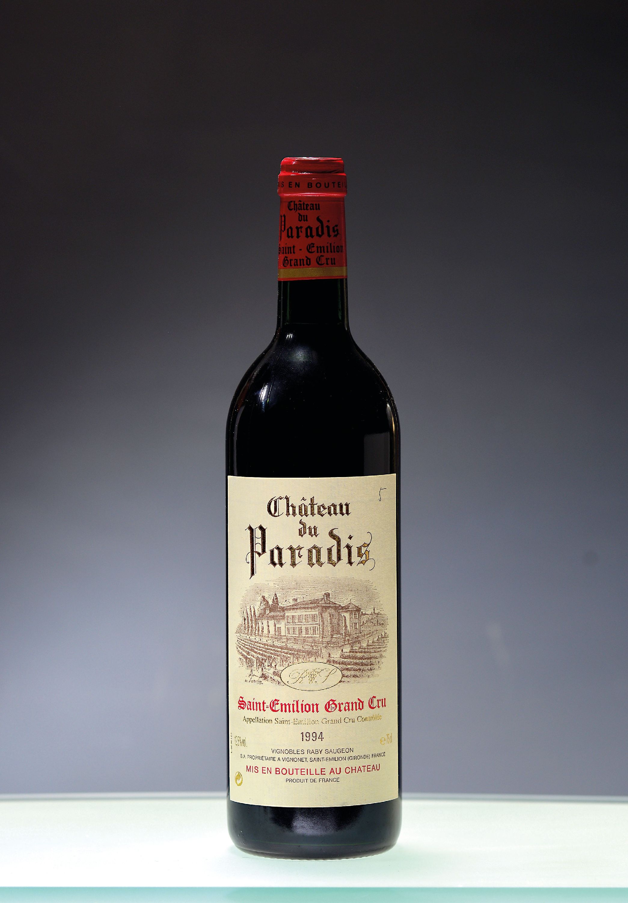 Image 27131606 - 3 Flaschen 1994 Chateau du Paradis, Saint -Emilion Grand Cru, je ca. 75cl, 12,5%Vol., ...