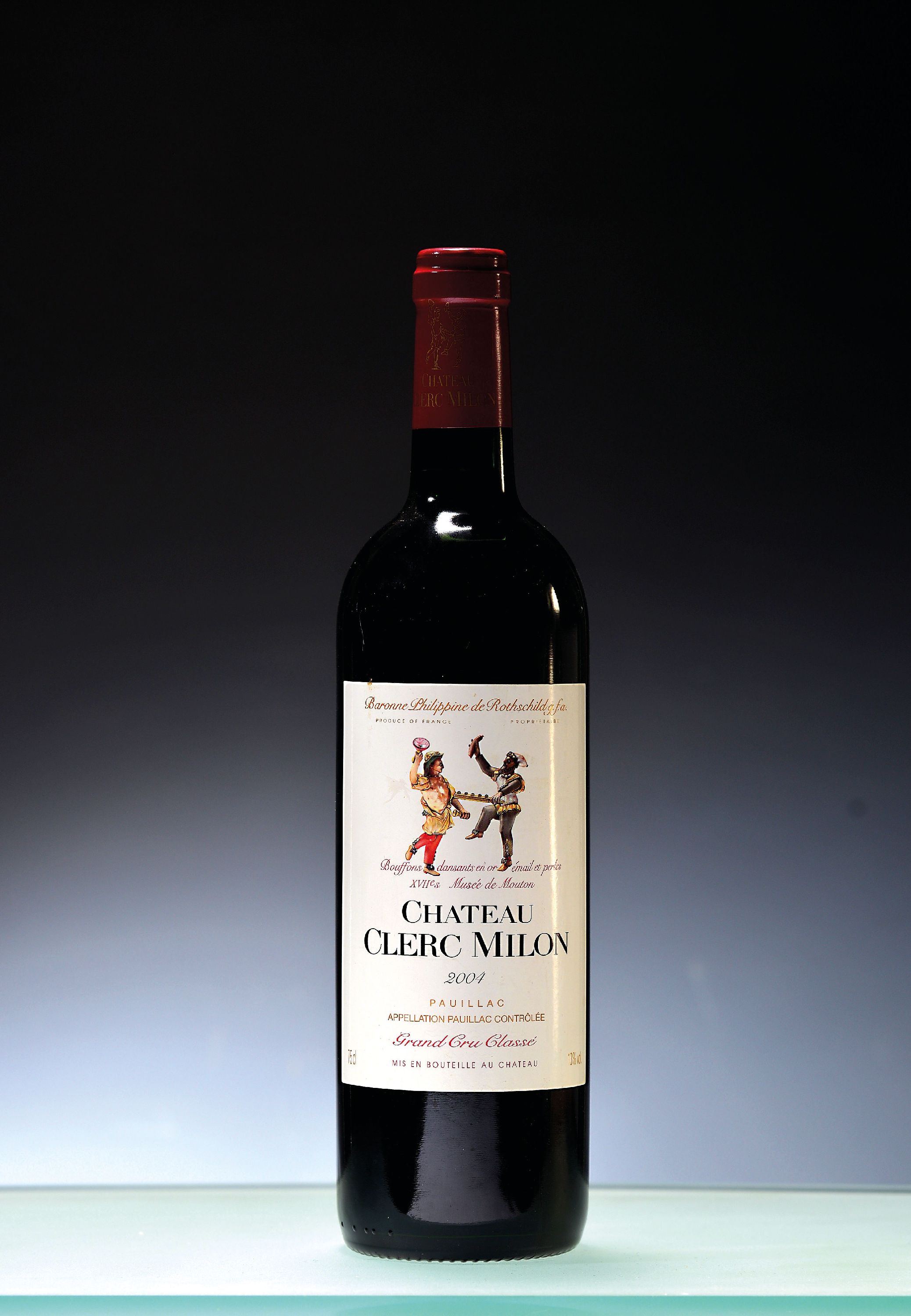 Image 27131610 - 1 Flasche 2004 Chateau Cler-Milon, Pauillac, ca. 75cl, 13%Vol., high fill
