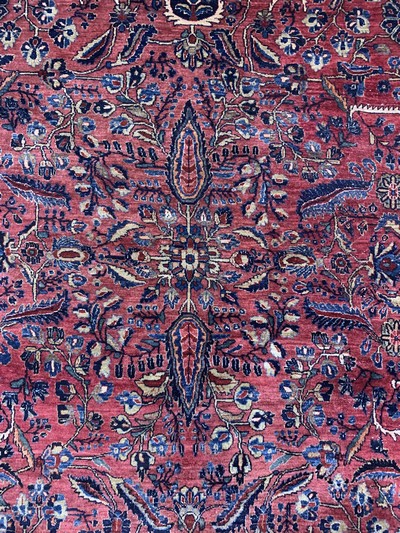 27131613d - Us Re-Import Sarogh, Persien, Anfang 20.Jhd, Wolle auf Baumwolle, ca. 500 x 300 cm,EHZ: ...
