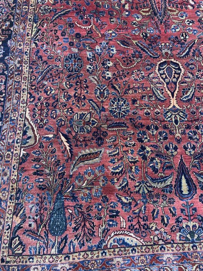 27131613j - Us Re-Import Sarogh, Persien, Anfang 20.Jhd, Wolle auf Baumwolle, ca. 500 x 300 cm,EHZ: ...