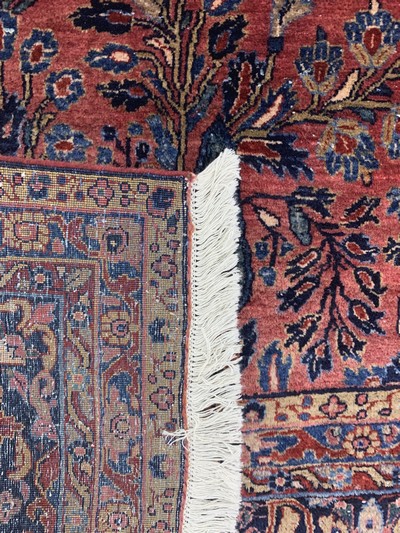 27131613l - Us Re-Import Sarogh, Persien, Anfang 20.Jhd, Wolle auf Baumwolle, ca. 500 x 300 cm,EHZ: ...