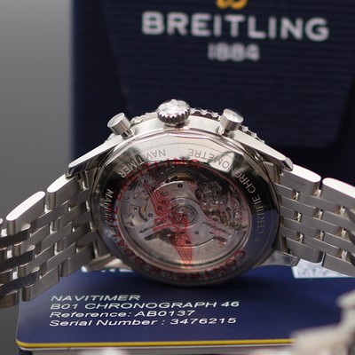 27131616e - BREITLING Navitimer B01 Chronometer nahezu neuwertiger Armbandchronograph Referenz ...