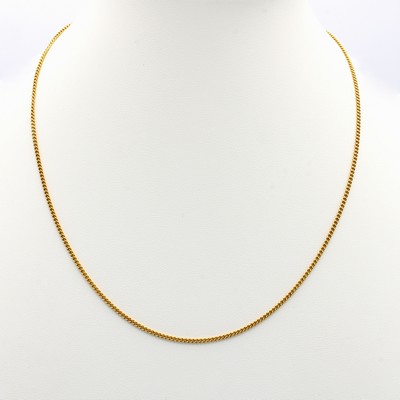 Image Collierkette, GG 750/000, Federringschl., L. ca. 43 cm