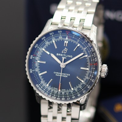 27131667a - BREITLING Navitimer Chronometer ungetragene Herrenarmbanduhr Referenz A17329, Automatik, ...