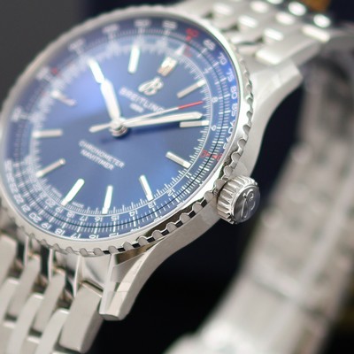 27131667b - BREITLING Navitimer Chronometer ungetragene Herrenarmbanduhr Referenz A17329, Automatik, ...