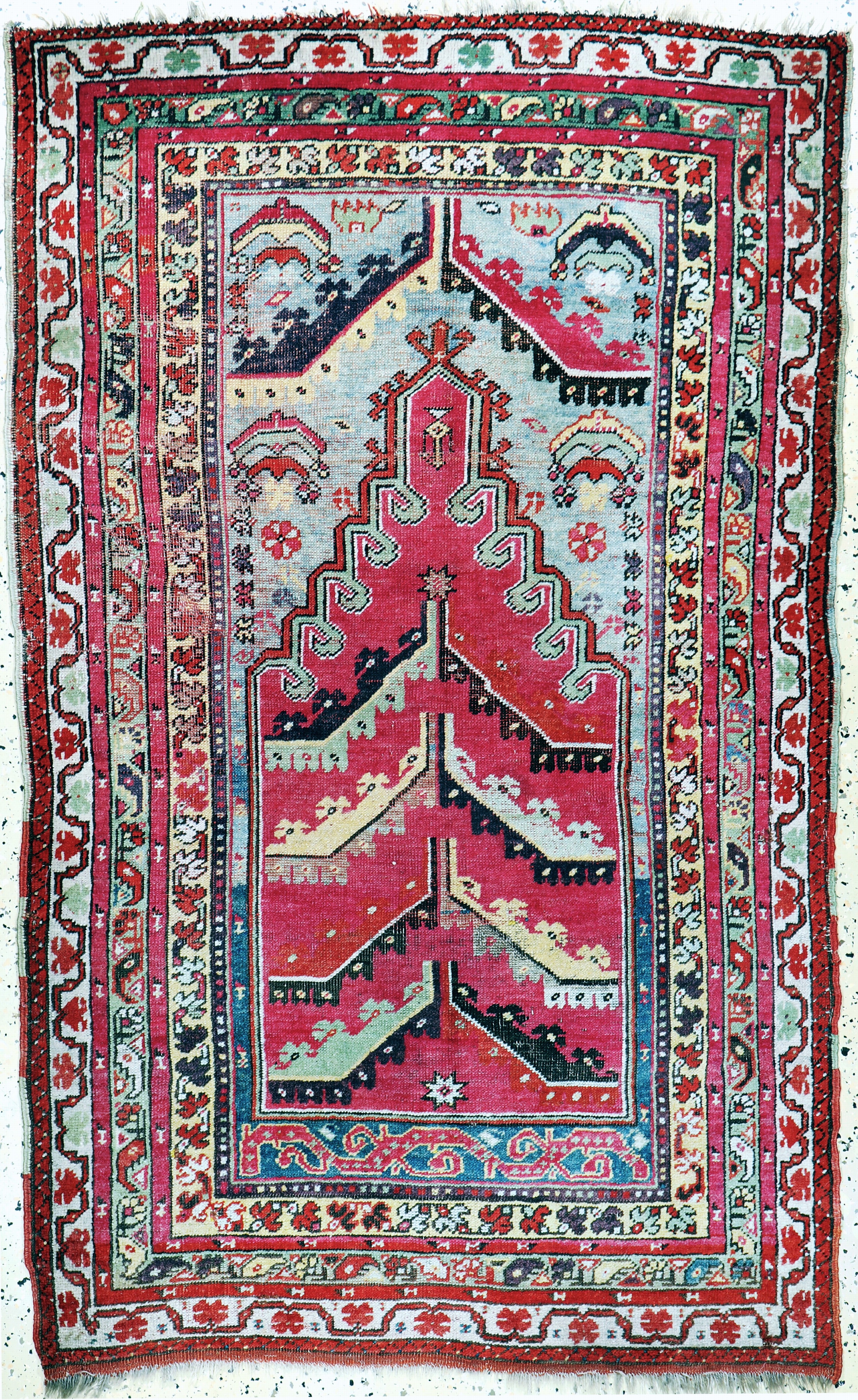 Image 27131741 - Mucur antik, Türkei, 19.Jhd, Wolle auf Wolle, ca. 162 x 100 cm, EHZ: 3 Schätzpreis: ...