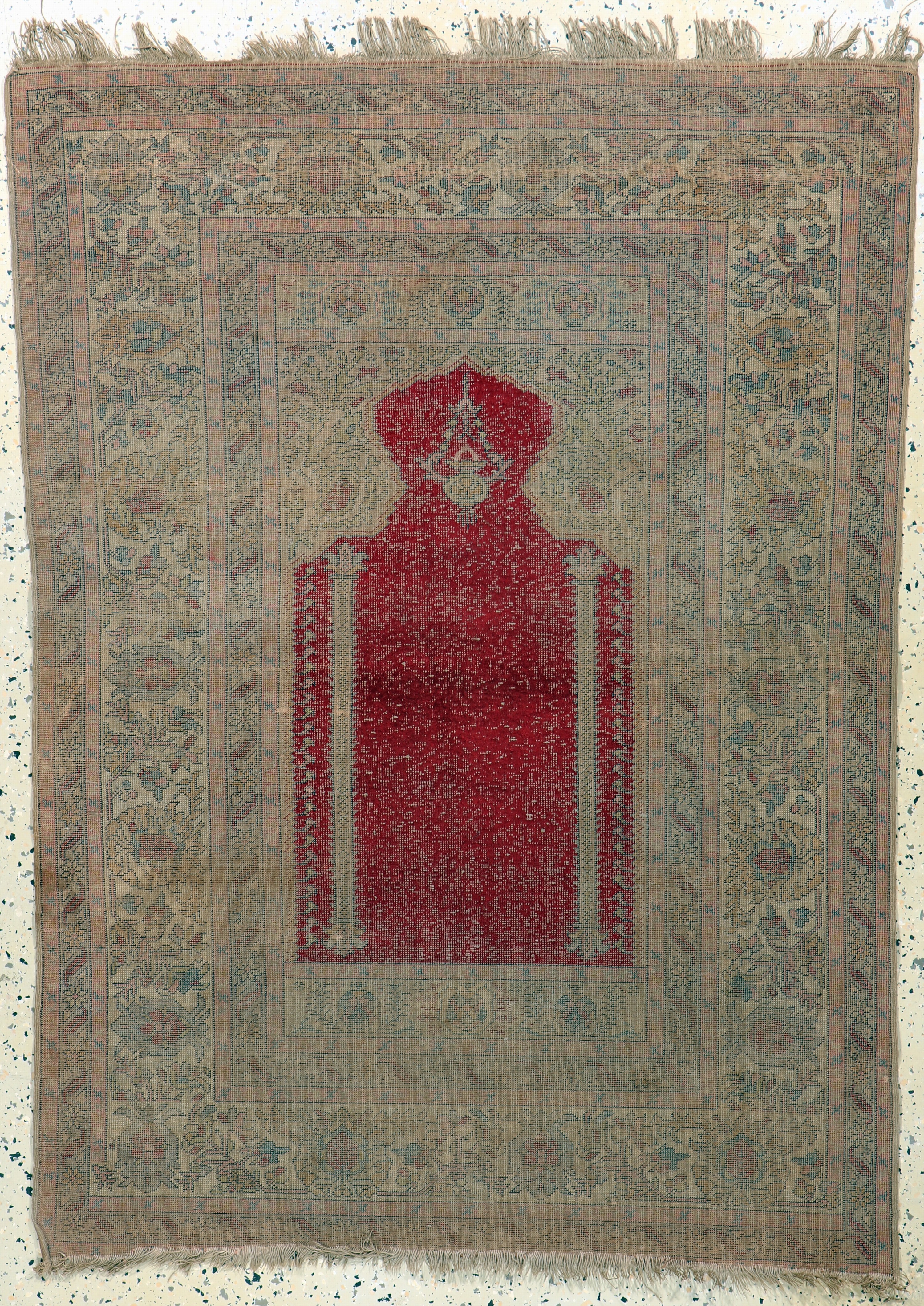 Image 27131746 - Panderma antik, Türkei, 19.Jhd, merzerisierte Baumwolle, ca. 151 x 109 cm, EHZ: 3 ...