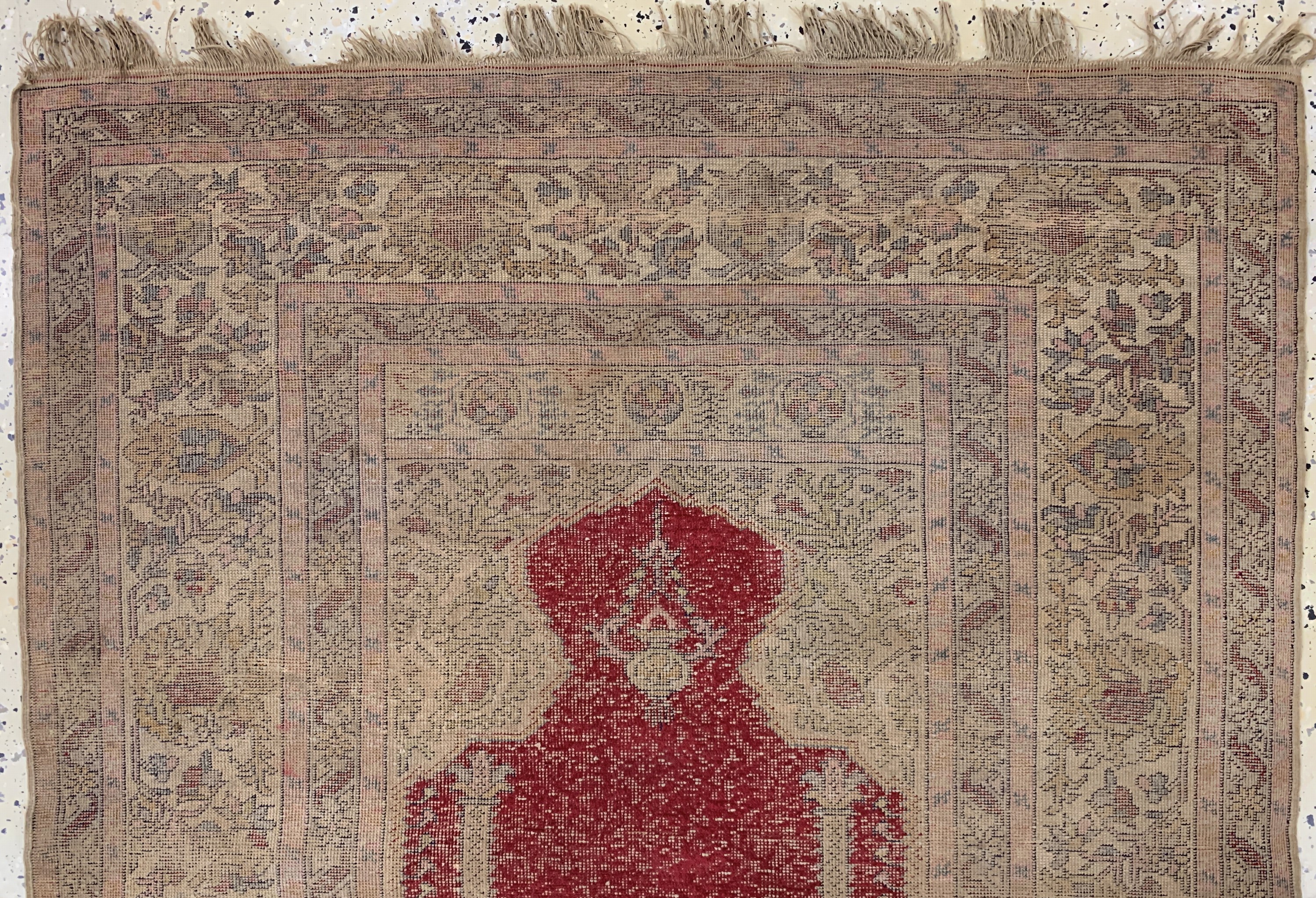 Detail a: Panderma antik, Türkei, 19.Jhd, merzerisierte Baumwolle, ca. 151 x 109 cm, EHZ: 3