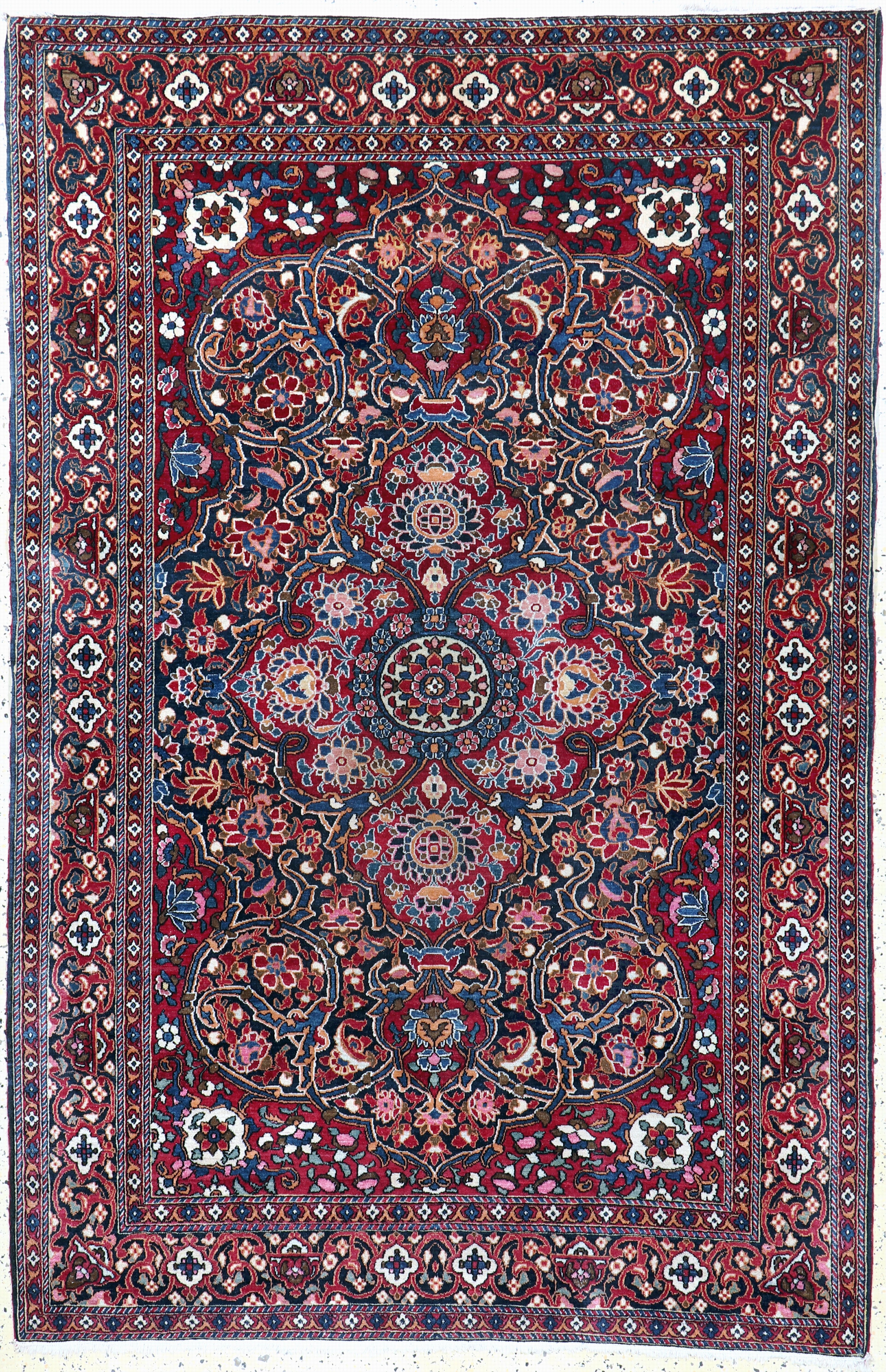 Image 27131753 - Bachtiar fein alt, Persien, Anfang 20.Jhd, Wolle auf Baumwolle, ca. 215 x 141 cm, EHZ: ...
