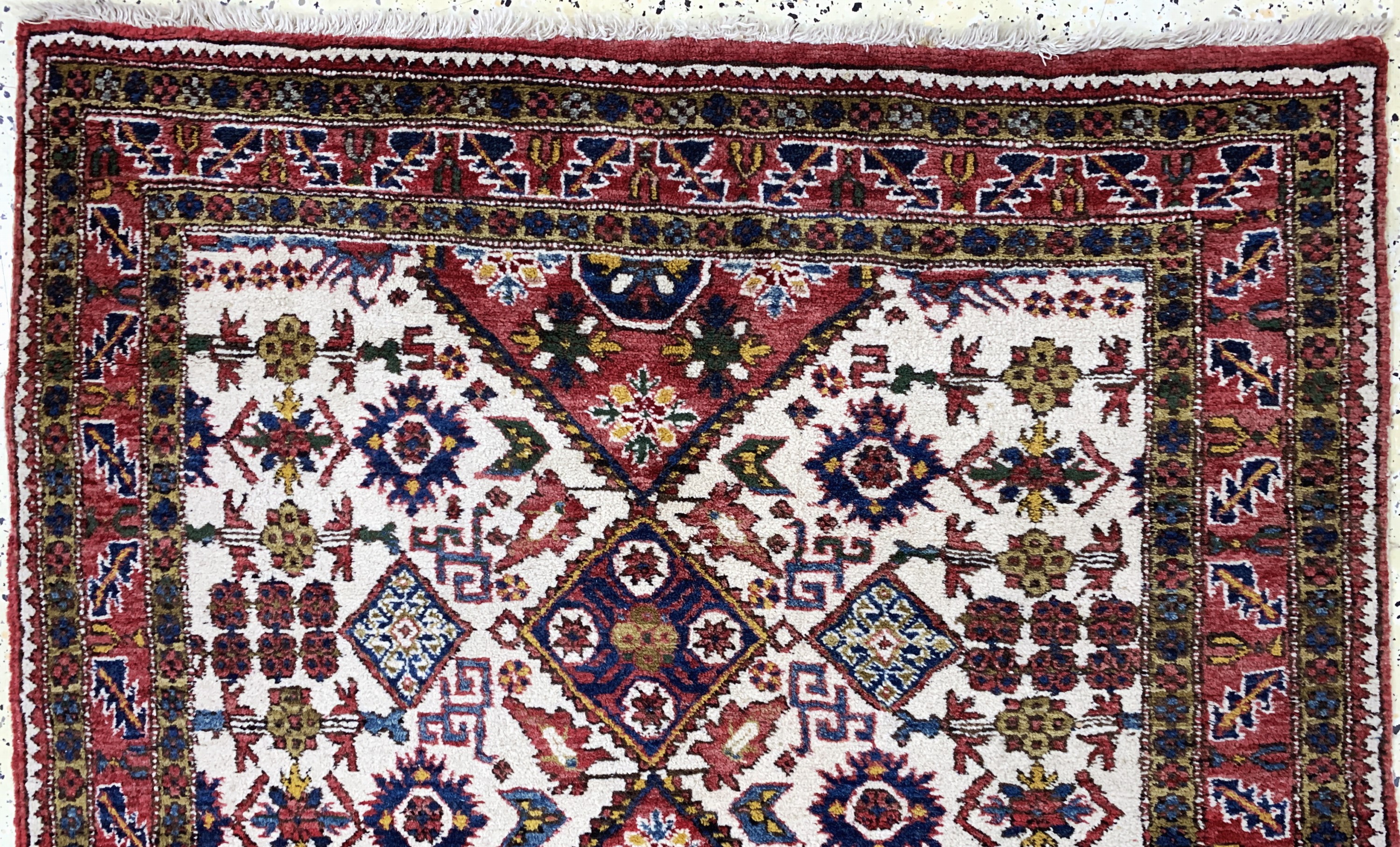 Detail a: Ardebil alt, Persien, Anfang 20.Jhd, Wolle auf Baumwolle, ca. 181 x 118 cm, EHZ: 2