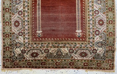 27131742a - Seiden Sivas, Türkei, um 1900, reine Naturseide, ca. 161 x 118 cm, EHZ: 3-4 ...