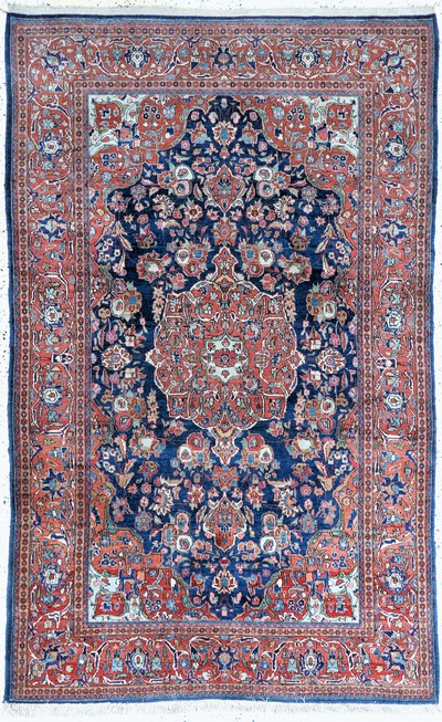 Image Kashan cork fine, Persia, early 20th century, corkwool on cotton, approx. 210 x 132 cm, ...