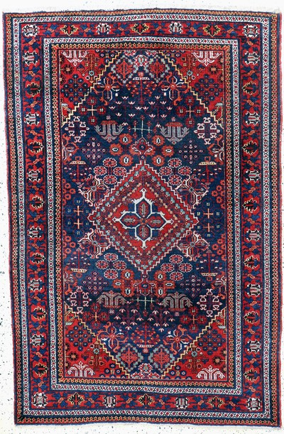 Image Djoschagan, Persia, early 20th century, wool on cotton, approx. 201 x 134 cm, condition: ...