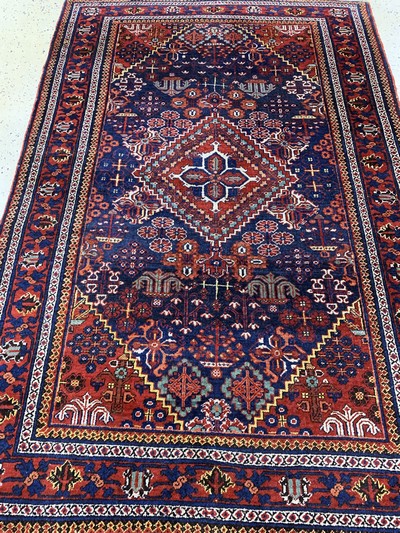 27131745e - Djoschagan, Persien, Anfang 20.Jhd, Wolle auf Baumwolle, ca. 201 x 134 cm, EHZ: 2-3 ...