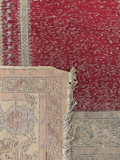 27131746e - Panderma antik, Türkei, 19.Jhd, merzerisierte Baumwolle, ca. 151 x 109 cm, EHZ: 3 ...