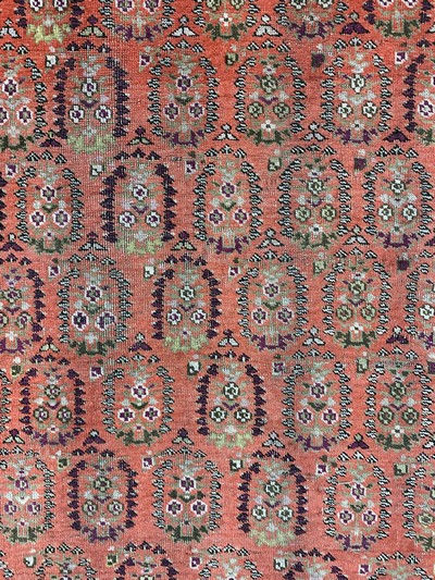 27131748d - Karabagh antik, Kaukasus, 19.Jhd, Wolle aufWolle, ca. 188 x 130 cm, EHZ: 3 ...