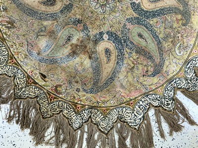 27131752d - Kayseri Flosch, Türkei, um 1900, merzerisierte Baumwolle, durchmesser: ca. 145 cm, ...