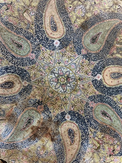 27131752e - Kayseri Flosch, Türkei, um 1900, merzerisierte Baumwolle, durchmesser: ca. 145 cm, ...