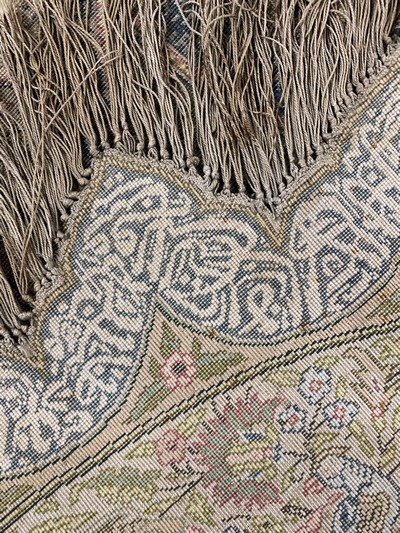 27131752f - Kayseri Flosch, Türkei, um 1900, merzerisierte Baumwolle, durchmesser: ca. 145 cm, ...