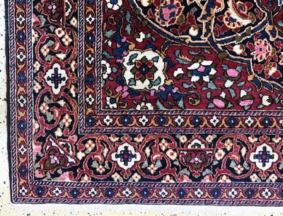 27131753b - Bachtiar fein alt, Persien, Anfang 20.Jhd, Wolle auf Baumwolle, ca. 215 x 141 cm, EHZ: ...