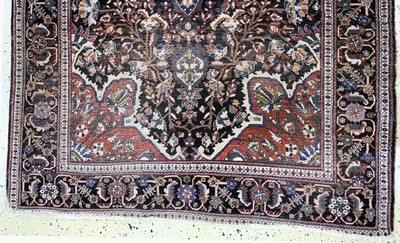 27131754c - Farahan antik, Persien, 19.Jhd, Wolle auf Baumwolle, ca. 191 x 126 cm, EHZ: 4 ...