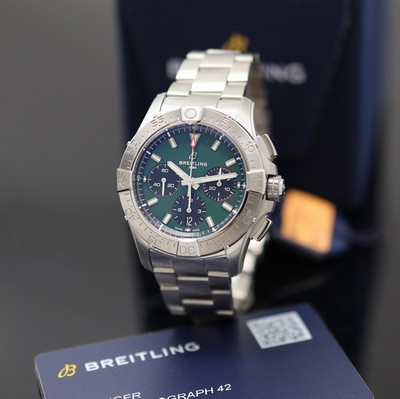 Image BREITLING Avenger B01 chronometer unworn gents chronograph reference AB0146, self ...