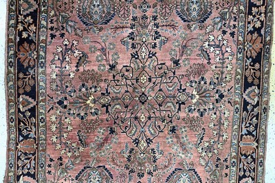 27131759b - Us Re-Import Sarogh antik, Persien, um 1900, Wolle auf Baumwolle, ca. 212 x 130 cm, ...