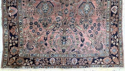 27131759c - Us Re-Import Sarogh antik, Persien, um 1900, Wolle auf Baumwolle, ca. 212 x 130 cm, ...