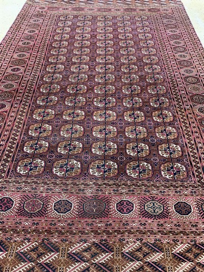 27131763i - Tekke´Hauptteppich´antik, Turkmenistan, 19.Jhd, Wolle auf Wolle, ca. 323 x 213 cm, EHZ: ...