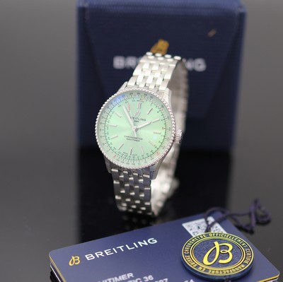 Image BREITLING Navitimer chronometer unworn wristwatch reference A17327, self winding, ...