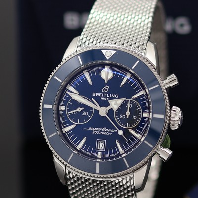 27131925a - BREITLING Superocean Heritage B01 Chronometer ungetragener Herrenchronograph Referenz ...