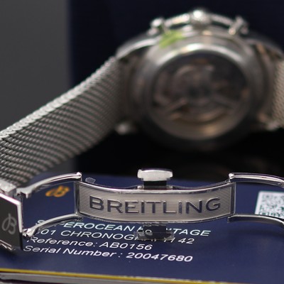 27131925d - BREITLING Superocean Heritage B01 Chronometer ungetragener Herrenchronograph Referenz ...