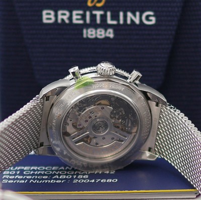 27131925e - BREITLING Superocean Heritage B01 Chronometer ungetragener Herrenchronograph Referenz ...