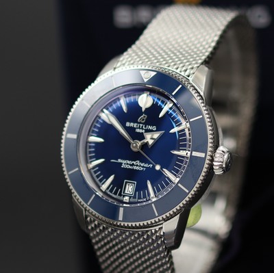 27131927b - BREITLING Superocean Heritage B31 Chronometer ungetragene Herrenarmbanduhr Referenz ...