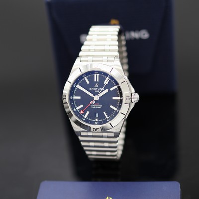 Image BREITLING Chronomat GMT Chronometer ungetragene Herrenarmbanduhr Referenz A32398, ...