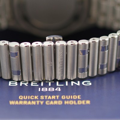 27131938d - BREITLING Chronomat GMT Chronometer ungetragene Herrenarmbanduhr Referenz A32398, ...