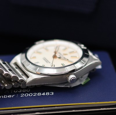 27131940d - BREITLING Chronomat Chronometer ungetragene Armbanduhr Referenz A10380, Automatik, ...