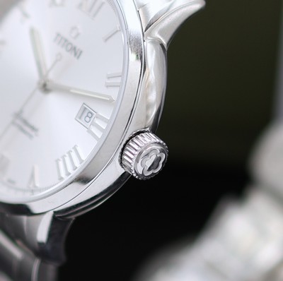 27131941c - TITONI Airmaster ungetragene Herrenarmbanduhr Referenz 83733 S-561, Schweiz, Automatik, ...