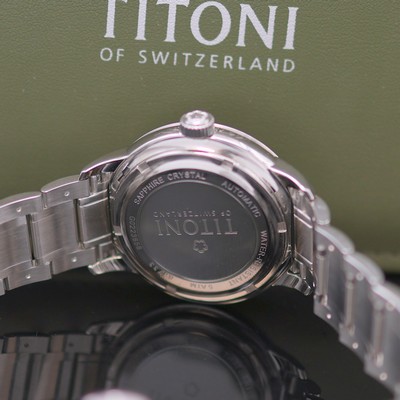 27131941e - TITONI Airmaster ungetragene Herrenarmbanduhr Referenz 83733 S-561, Schweiz, Automatik, ...